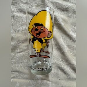 Vintage 1973 Pepsi Speedy Gonzalez Glass